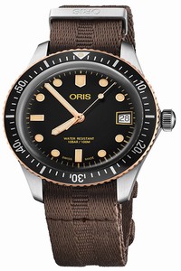 Replica 01 733 7747 4354-07 5 17 30 Oris Divers Sixty Five 36mm Midsize Watch